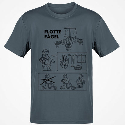 Classic Unisex T-Shirt - BKJJWWKX - Charcoal - 3