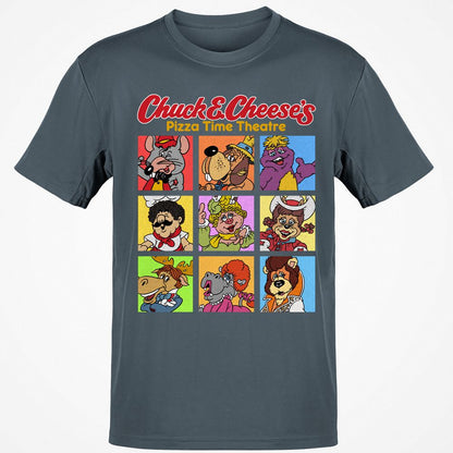Classic Unisex T-Shirt - ZJALEF3Z - Charcoal - 3