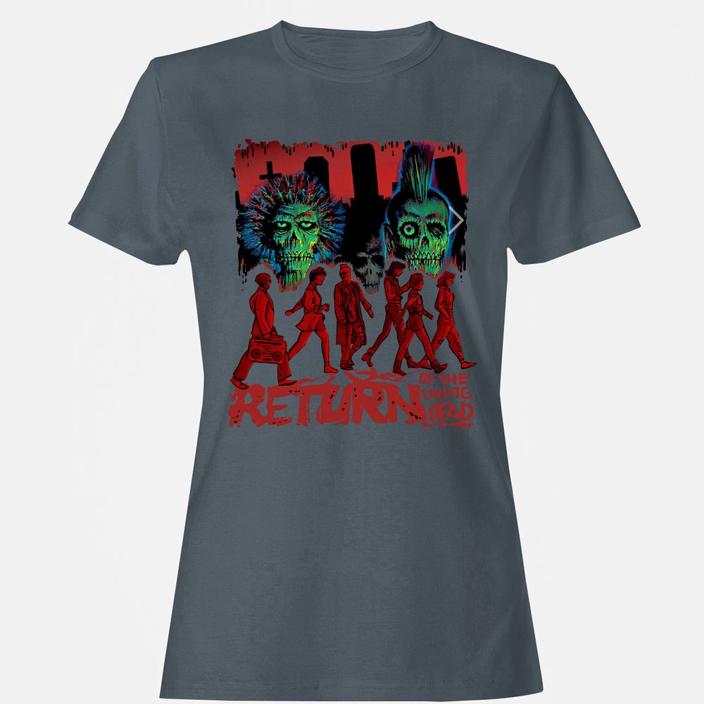 Women's T-Shirt - 4DPEBQVB - Charcoal - 3