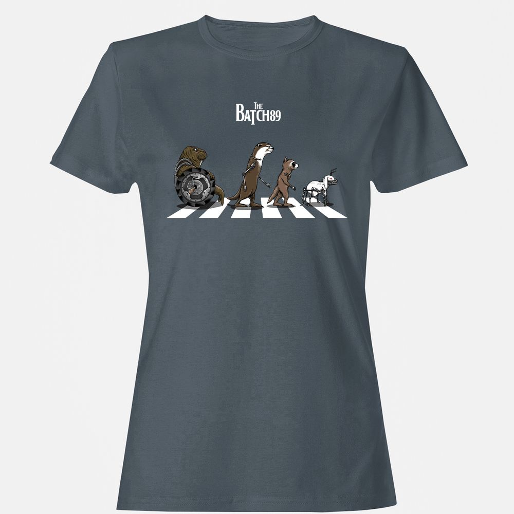 Women's T-Shirt - EEG8U7NA - Charcoal - 3
