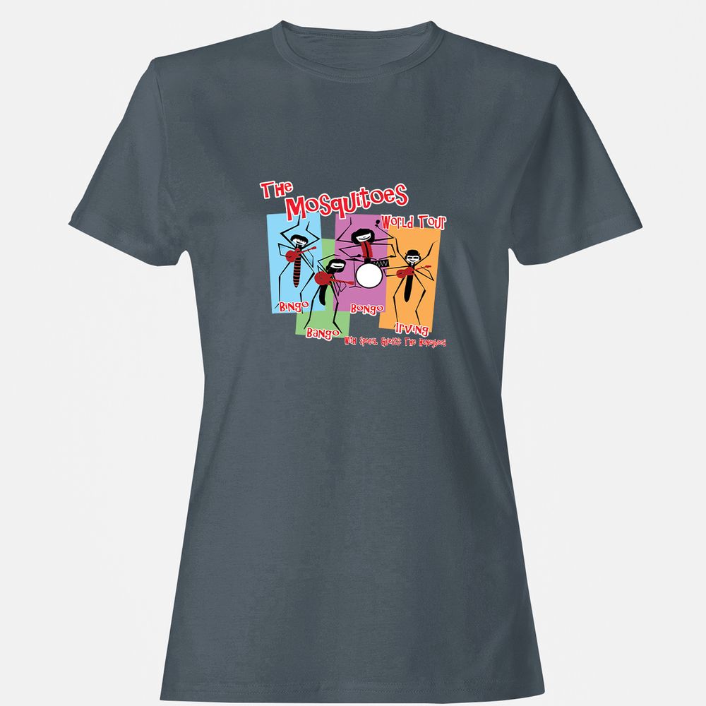 Women's T-Shirt - VJP1X8HQ - Charcoal - 3
