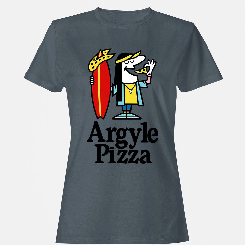 Women's T-Shirt - CK8TZ894 - Charcoal - 3
