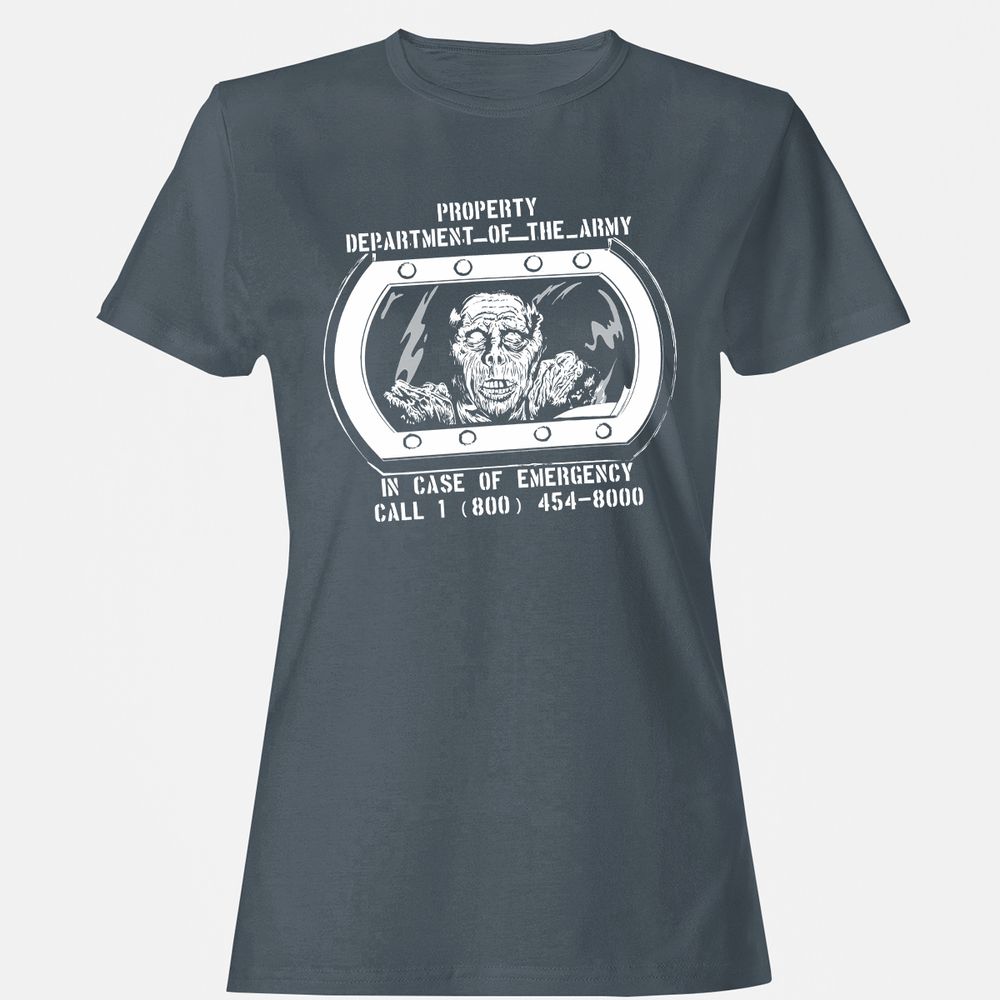 Women's T-Shirt - 5G72WVUJ - Charcoal - 3