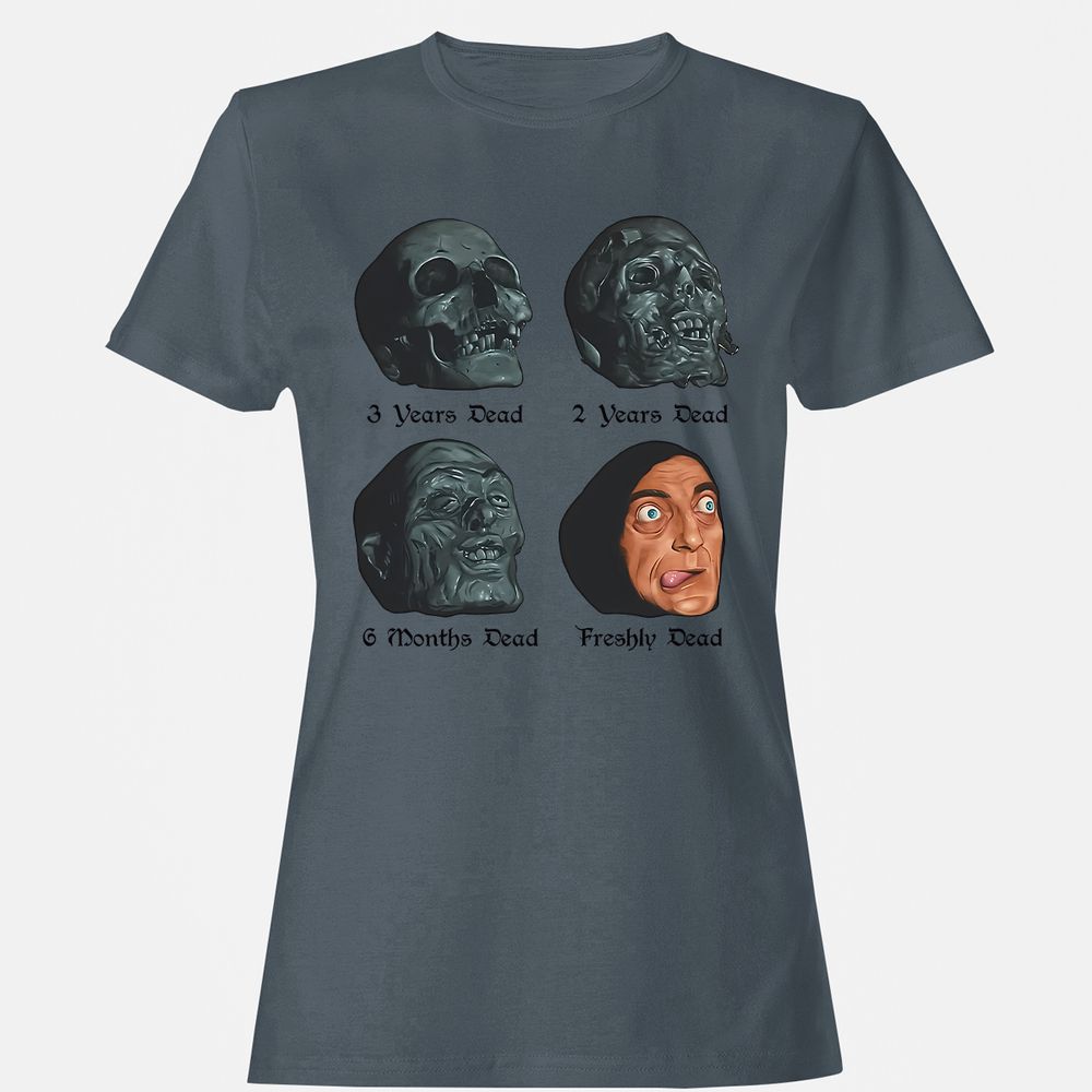 Women's T-Shirt - 6BS2R5M4 - Charcoal - 3