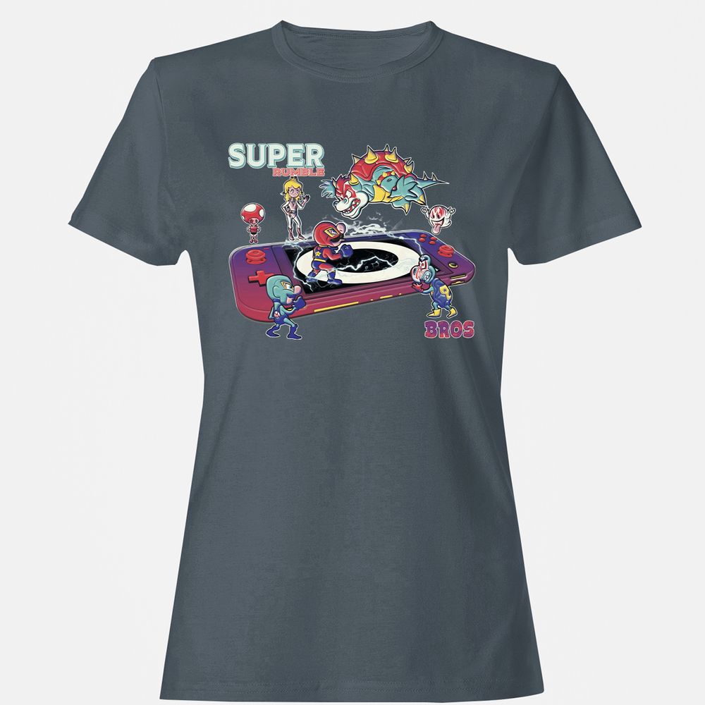 Women's T-Shirt - T7S2XNYS - Charcoal - 3