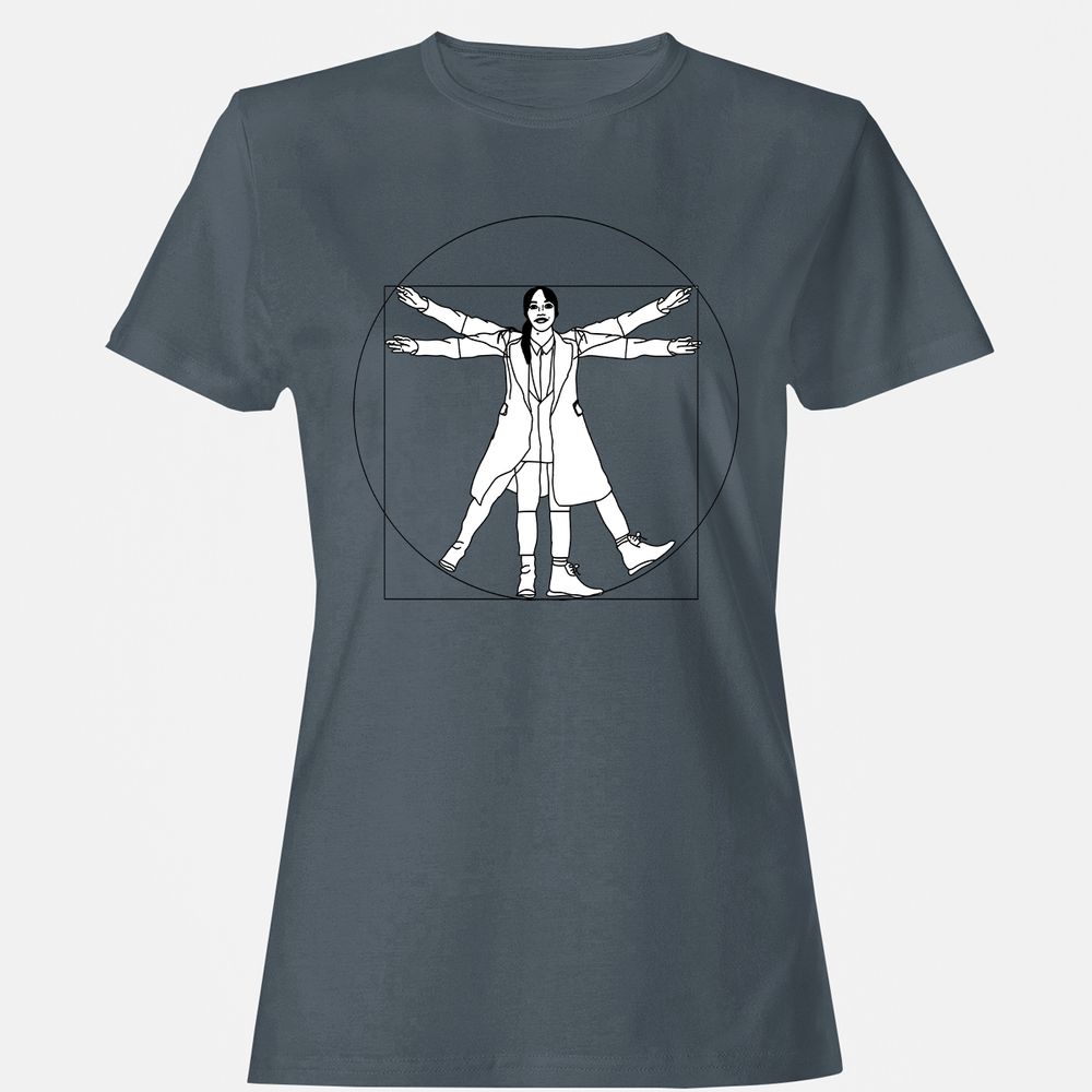 Vitruvian Philomena Cunk - Cunk on Earth - Charcoal - 3