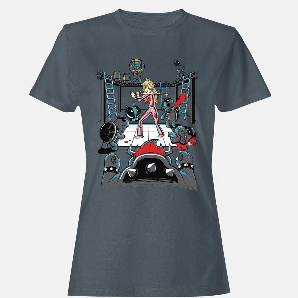 Women's T-Shirt - T374P7D3 - Charcoal - 3