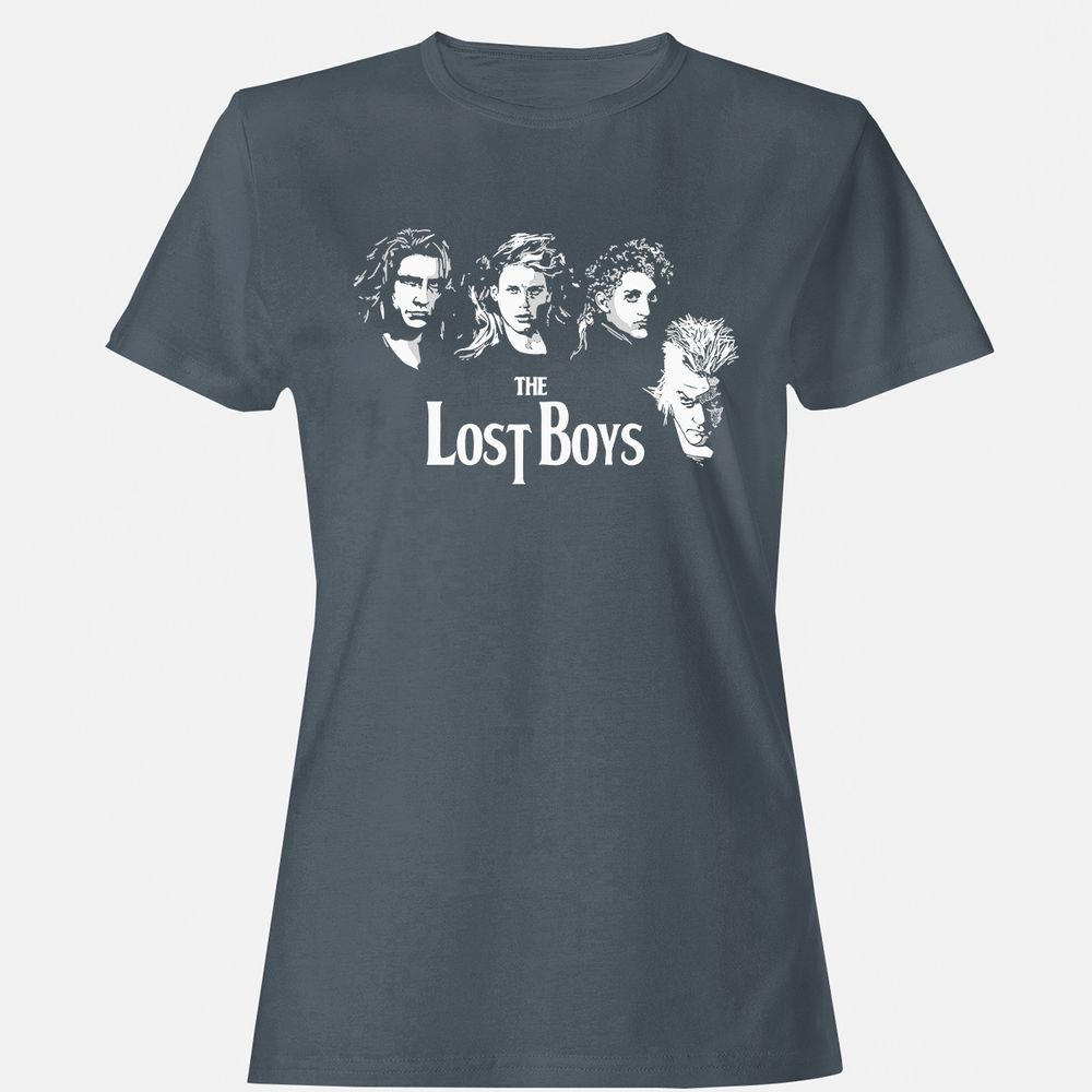 Women's T-Shirt - LAJC9SHV - Charcoal - 3