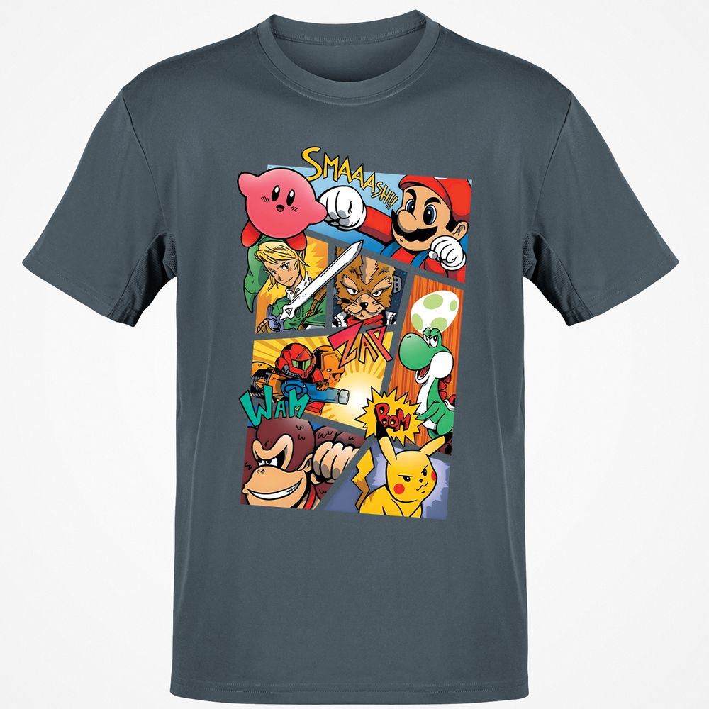 Classic Unisex T-Shirt - A3T9GXTR - Charcoal - 3