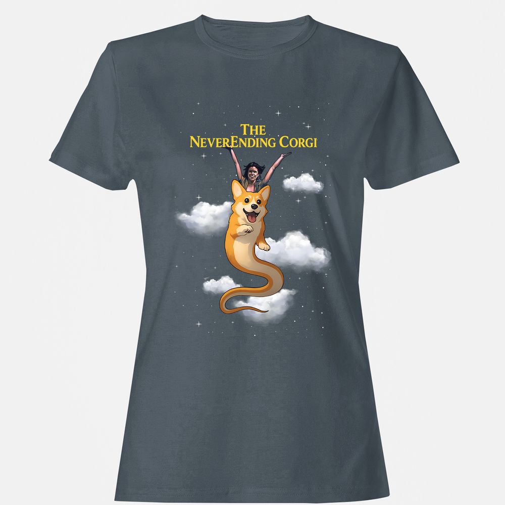 Women's T-Shirt - 4YWFNTVY - Charcoal - 3