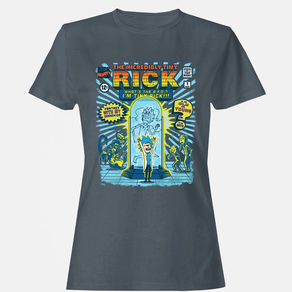 Women's T-Shirt - EJY4HA5F - Charcoal - 3