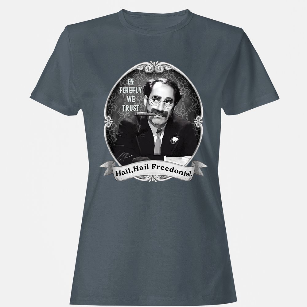 Women's T-Shirt - XEMV53HJ - Charcoal - 3