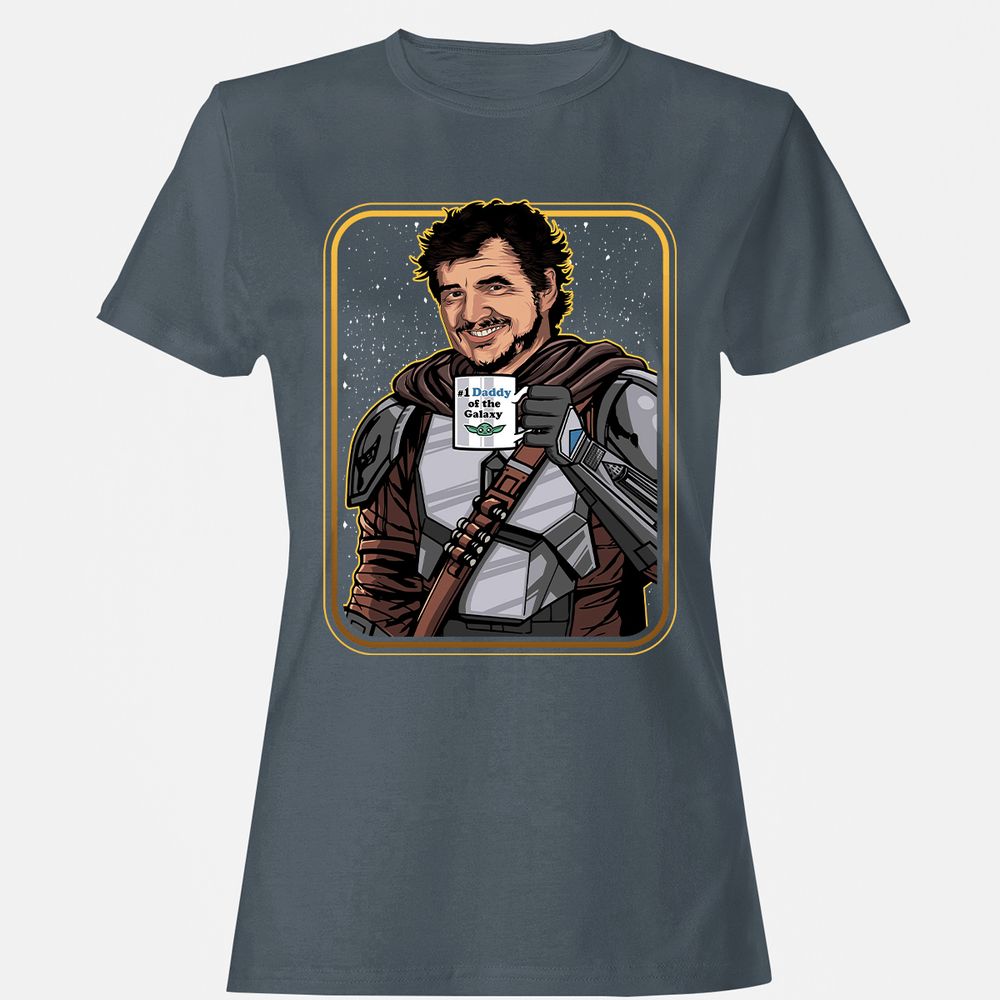 Women's T-Shirt - QZ3UUJB9 - Charcoal - 3