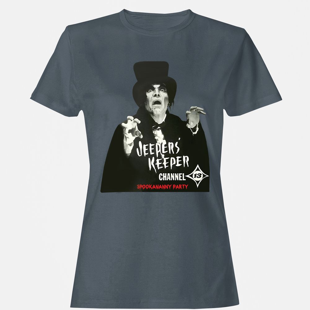 Women's T-Shirt - 2Y8ZCFHU - Charcoal - 3