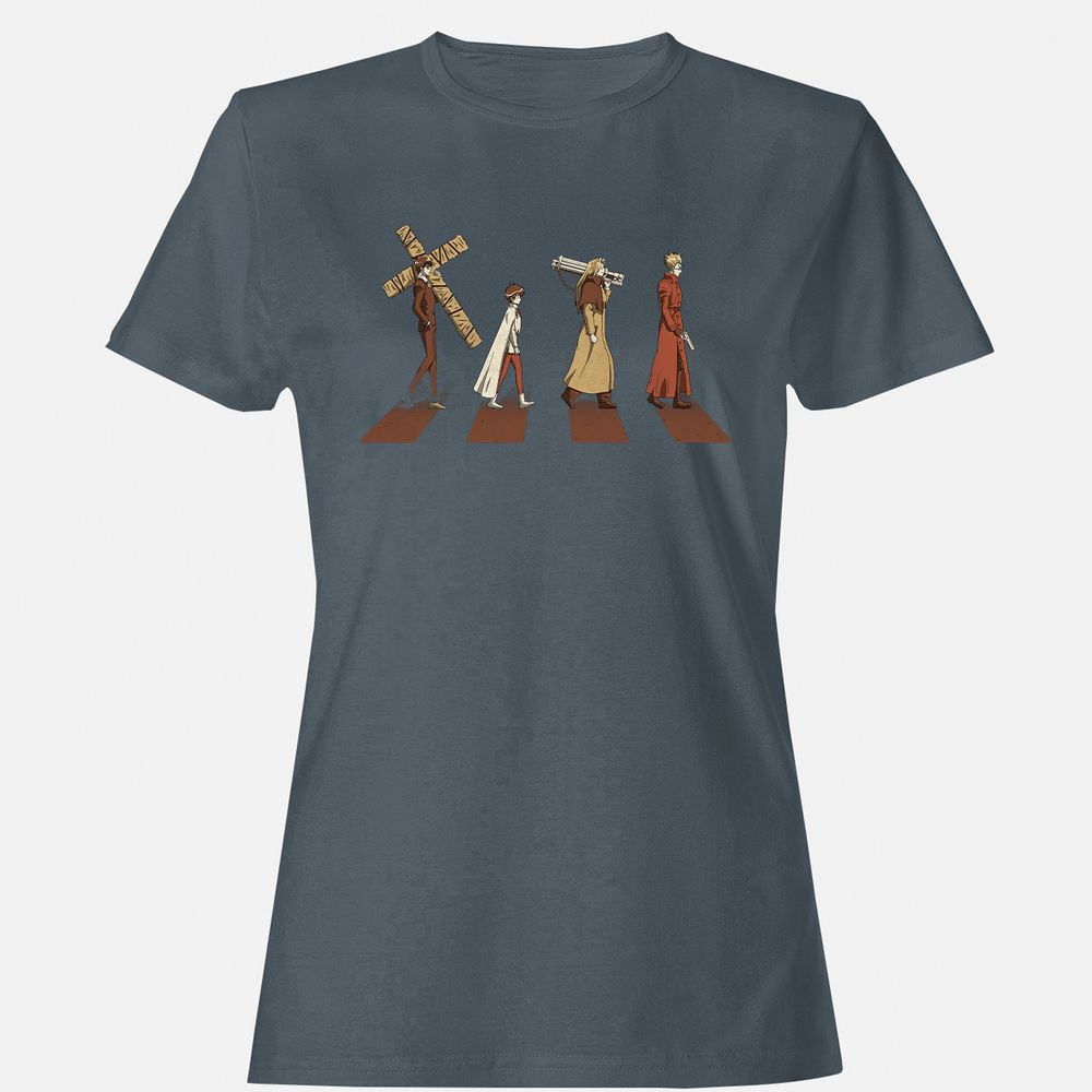 Women's T-Shirt - BHLP1PQX - Charcoal - 3