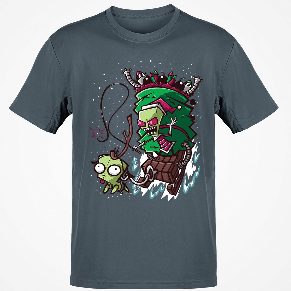 Classic Unisex T-Shirt - E6MJXPPH - Charcoal - 3