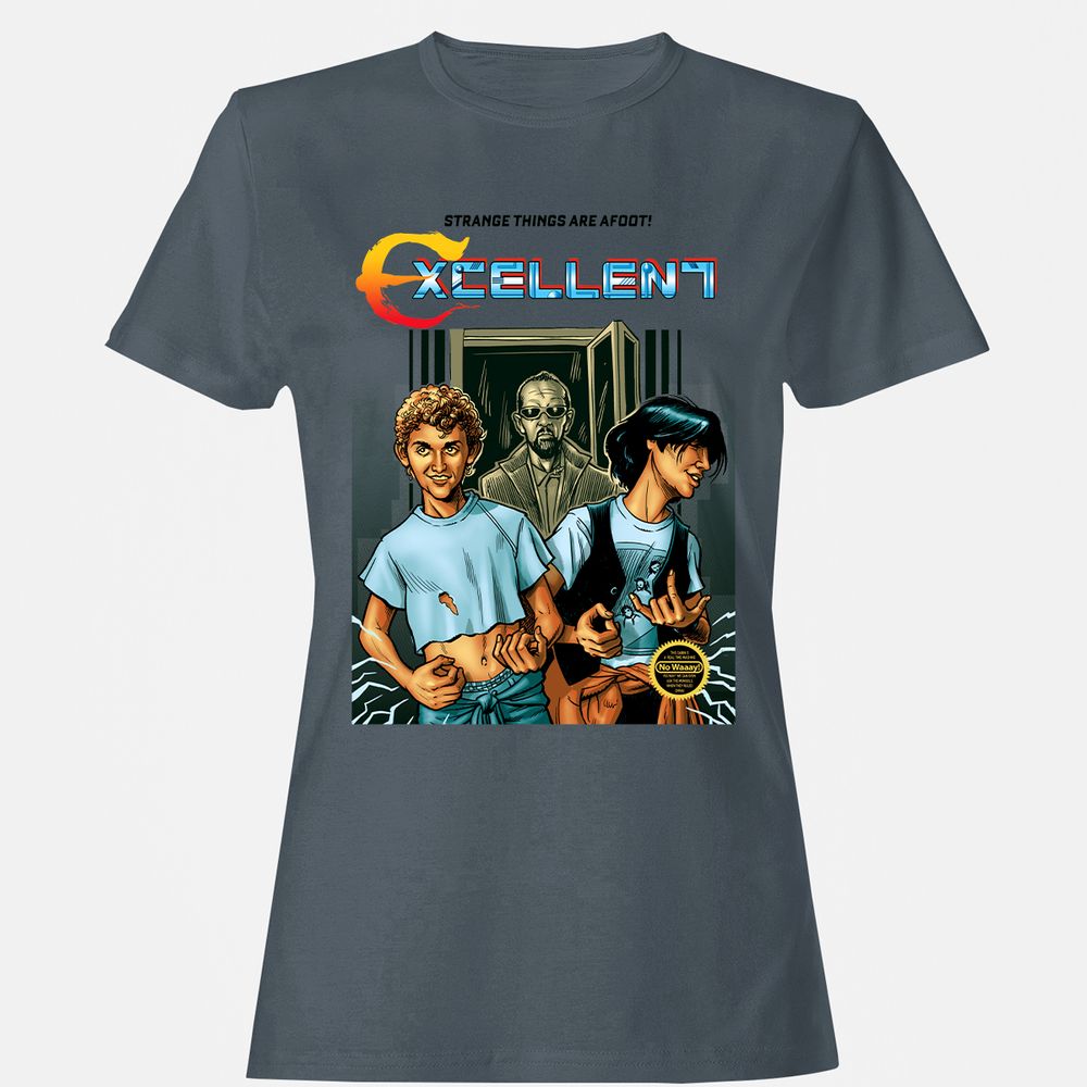 Women's T-Shirt - F26YP4ZV - Charcoal - 3