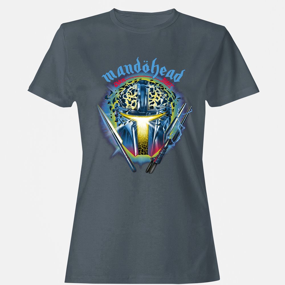 Women's T-Shirt - 62X9DV4K - Charcoal - 3