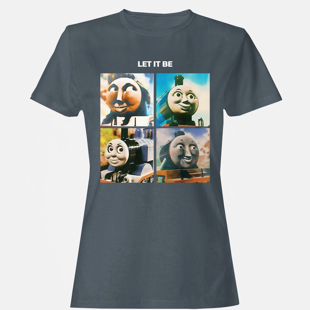 Women's T-Shirt - 6S9E28F5 - Charcoal - 3