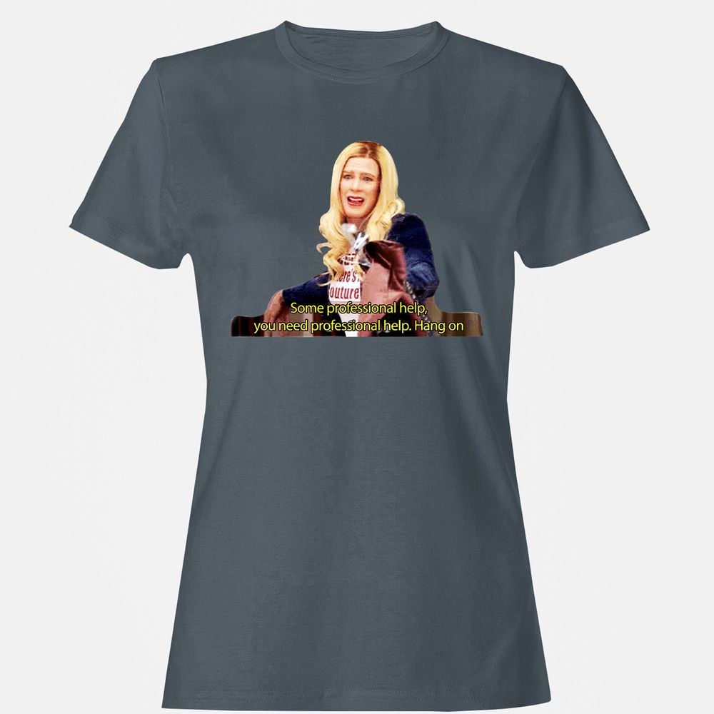 Women's T-Shirt - AEKSZPDJ - Charcoal - 3
