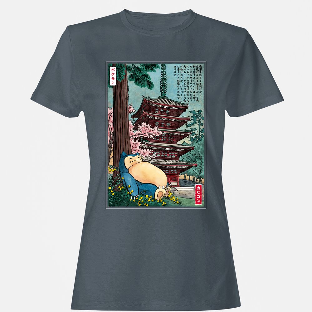 Women's T-Shirt - 3ECXWRP9 - Charcoal - 3