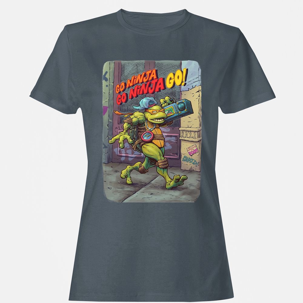 Women's T-Shirt - 6KTAEC9W - Charcoal - 3