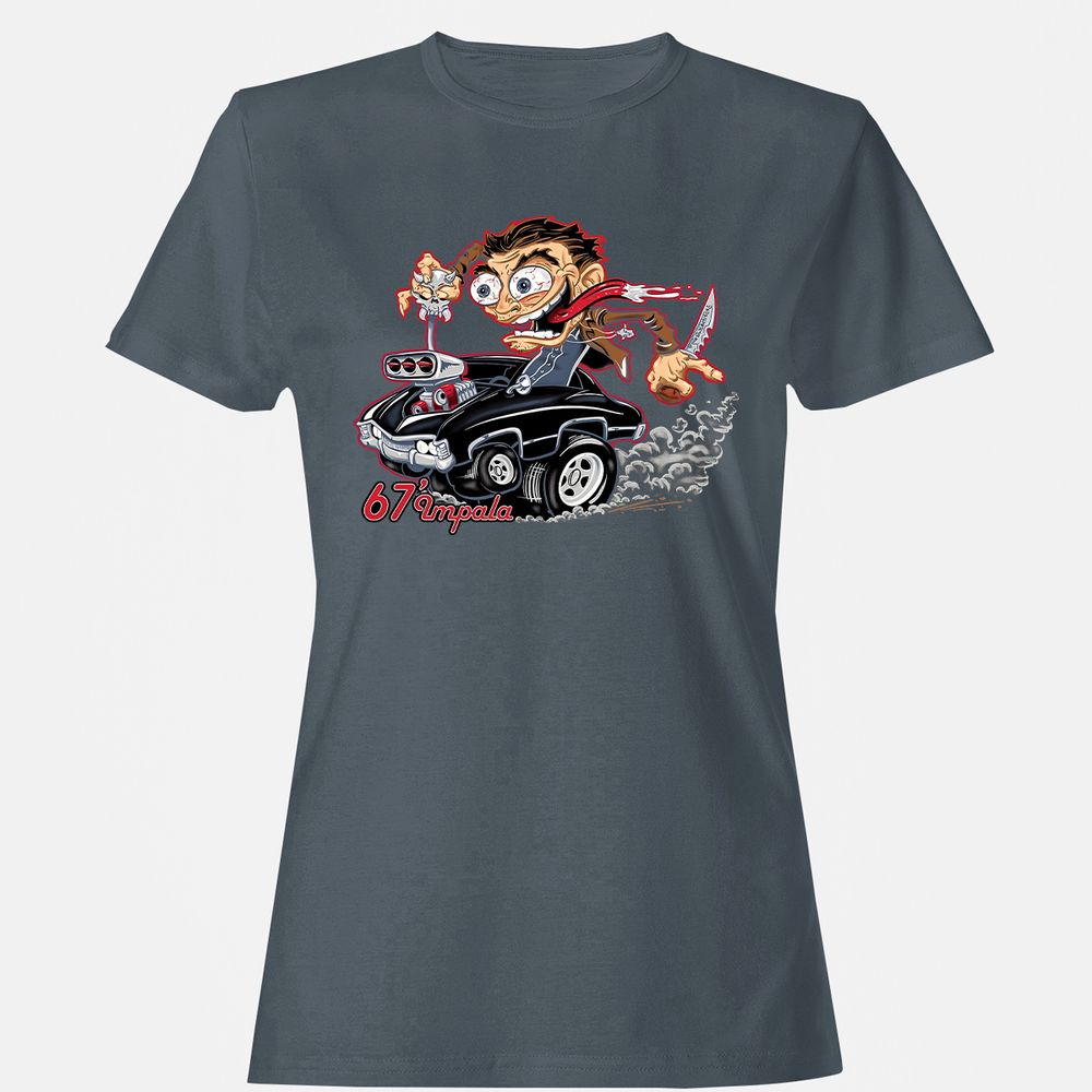 Women's T-Shirt - D6TAHMWH - Charcoal - 3