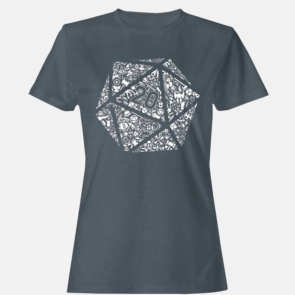 Women's T-Shirt - UN9PP1BK - Charcoal - 3