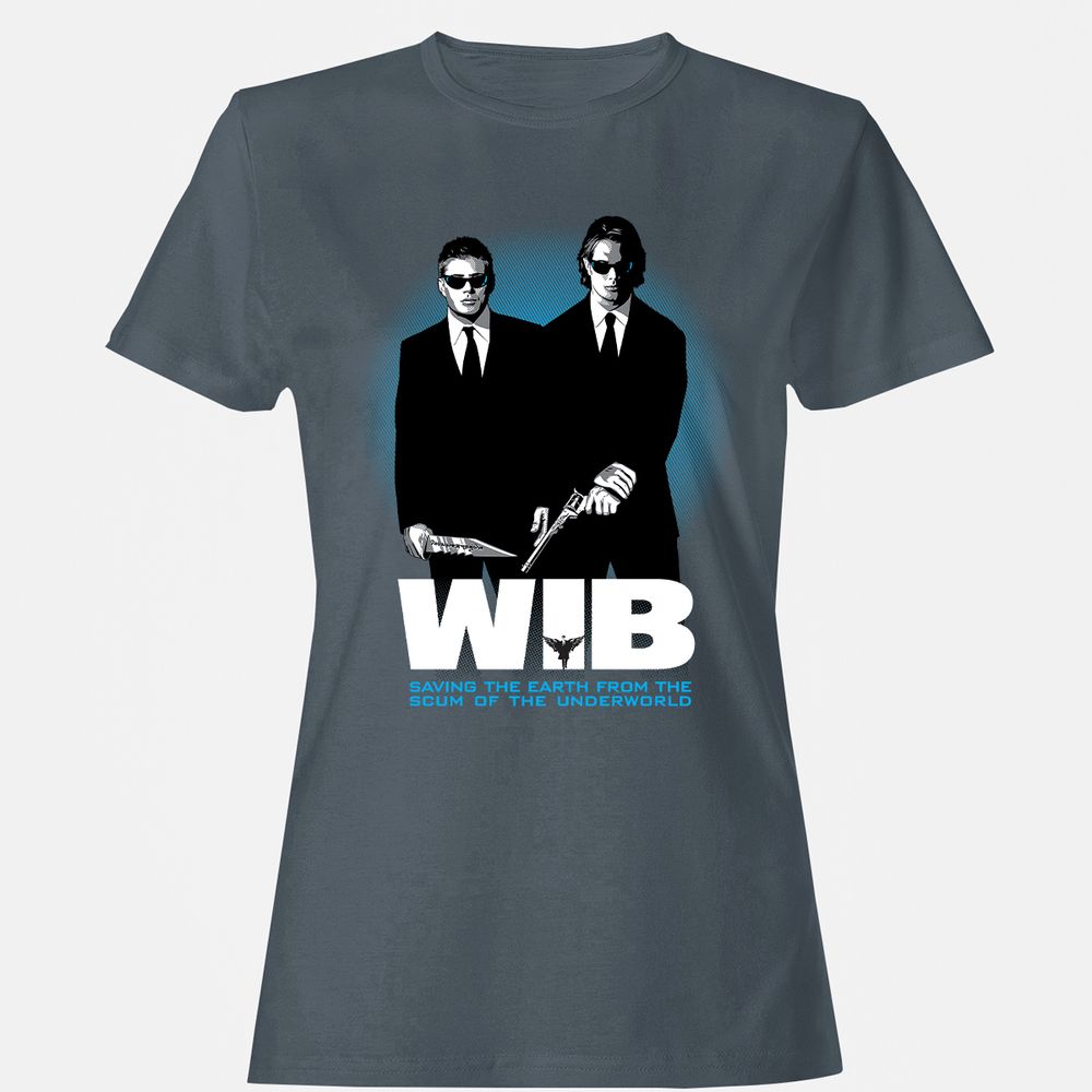 Women's T-Shirt - GDSE4JDQ - Charcoal - 3