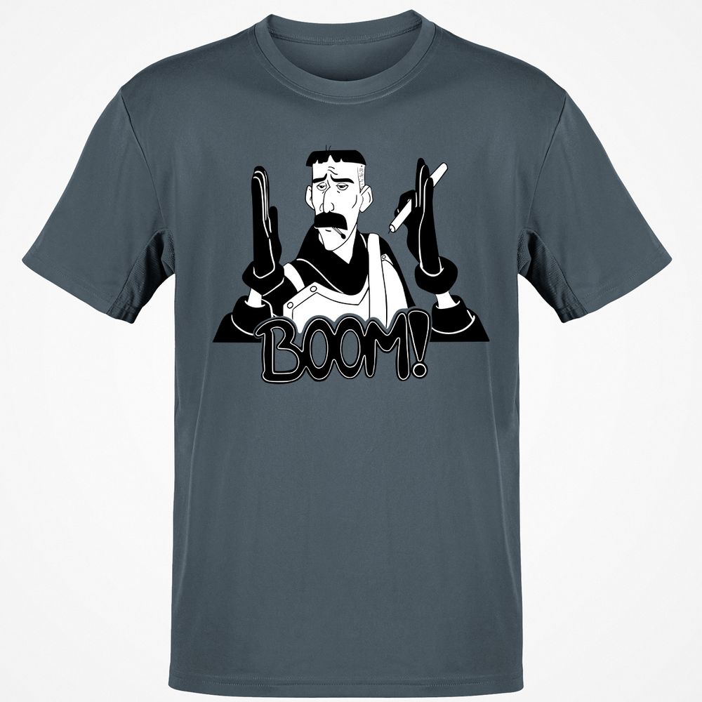 Classic Unisex T-Shirt - XRXQZEJV - Charcoal - 3