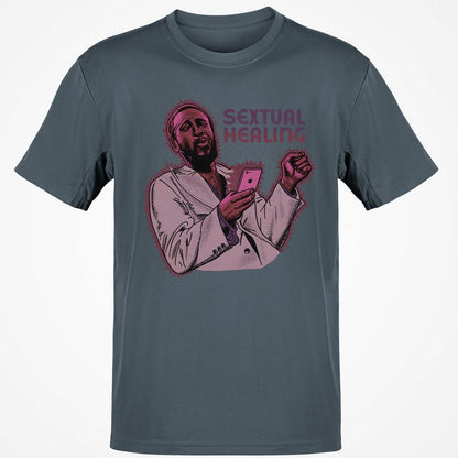 Classic Unisex T-Shirt - YUC4XMV7 - Charcoal - 3