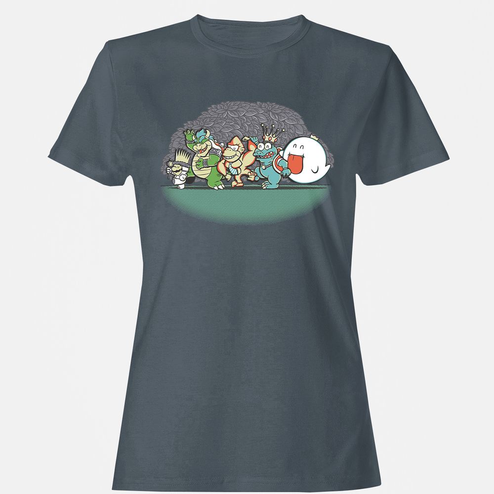 Women's T-Shirt - L663H7BJ - Charcoal - 3