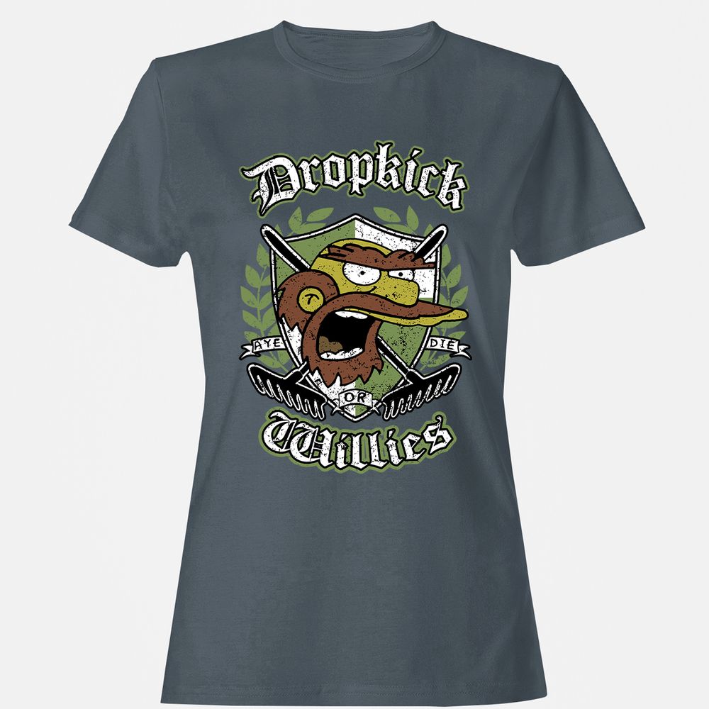 Women's T-Shirt - JQ9ZSDL5 - Charcoal - 3