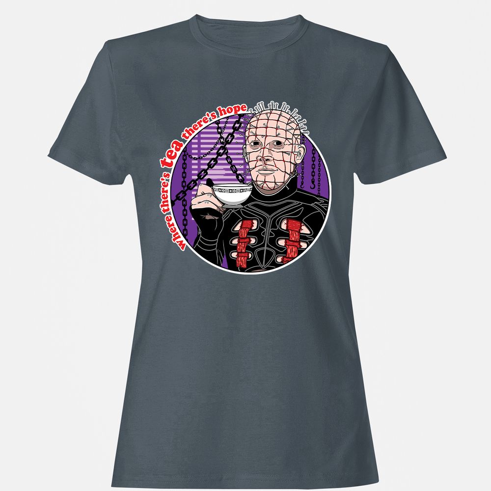 Women's T-Shirt - QY71ES6F - Charcoal - 3