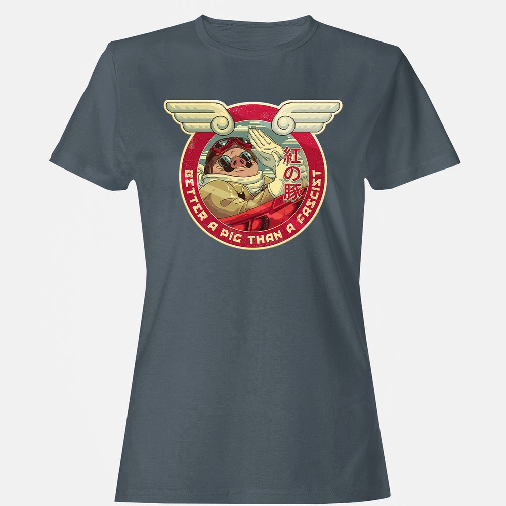 Women's T-Shirt - ETT5Y711 - Charcoal - 3