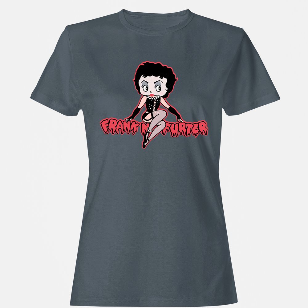 Women's T-Shirt - V9RES6CR - Charcoal - 3