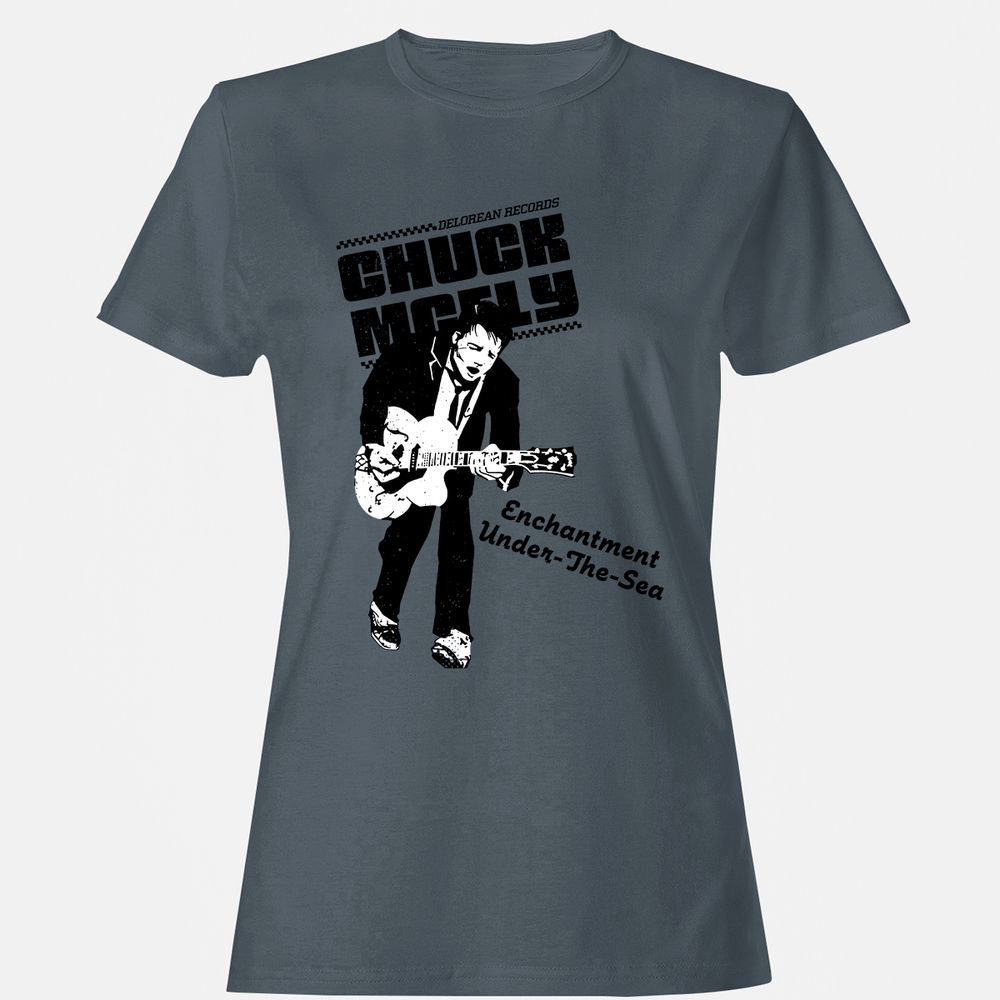 Women's T-Shirt - SCNVLEC5 - Charcoal - 3