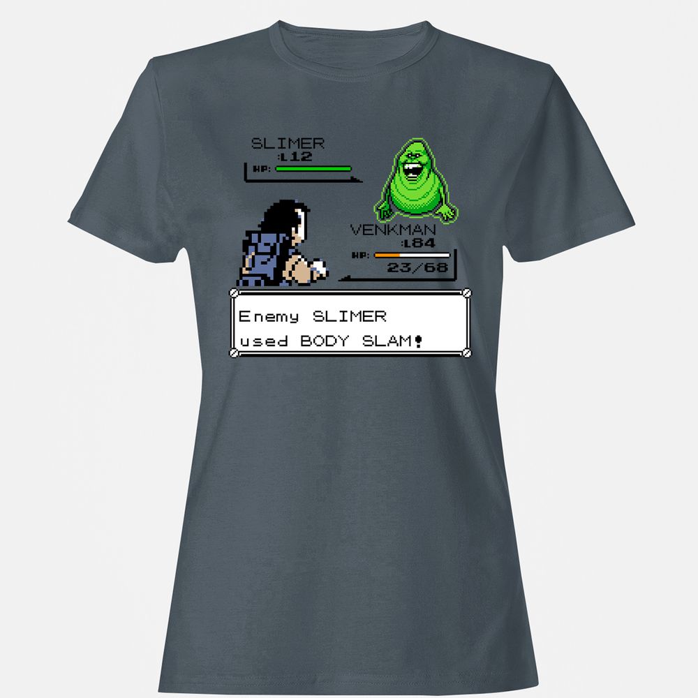 Women's T-Shirt - V5UJF8LQ - Charcoal - 3