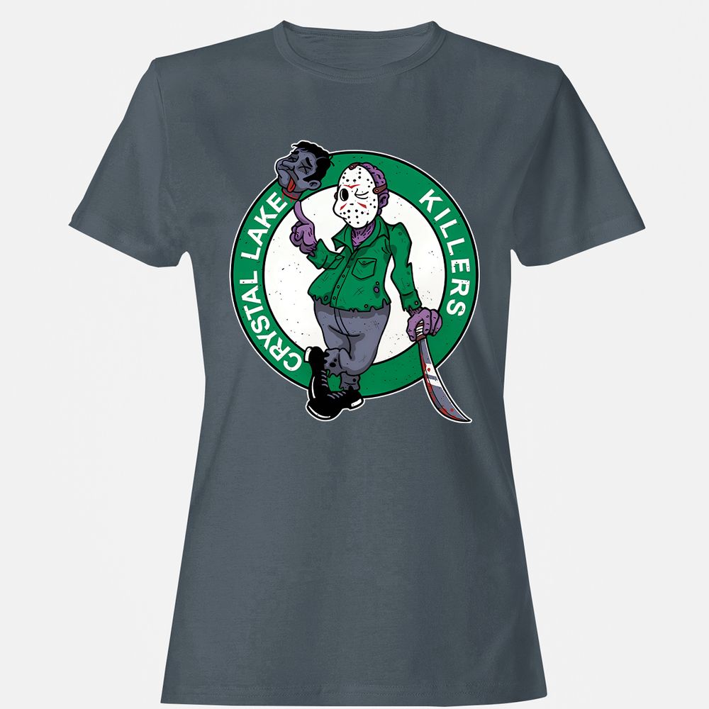 Women's T-Shirt - 7A573P94 - Charcoal - 3