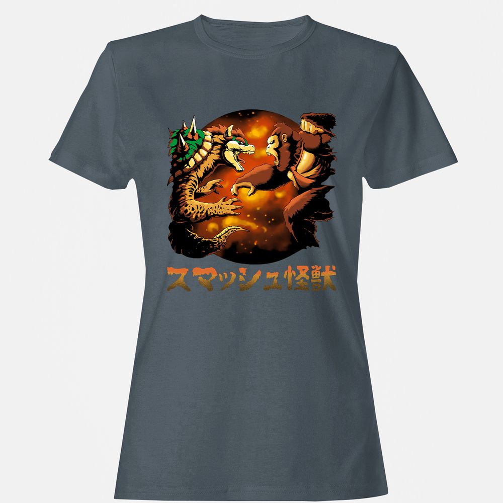 Women's T-Shirt - 5J3Y9Y4R - Charcoal - 3