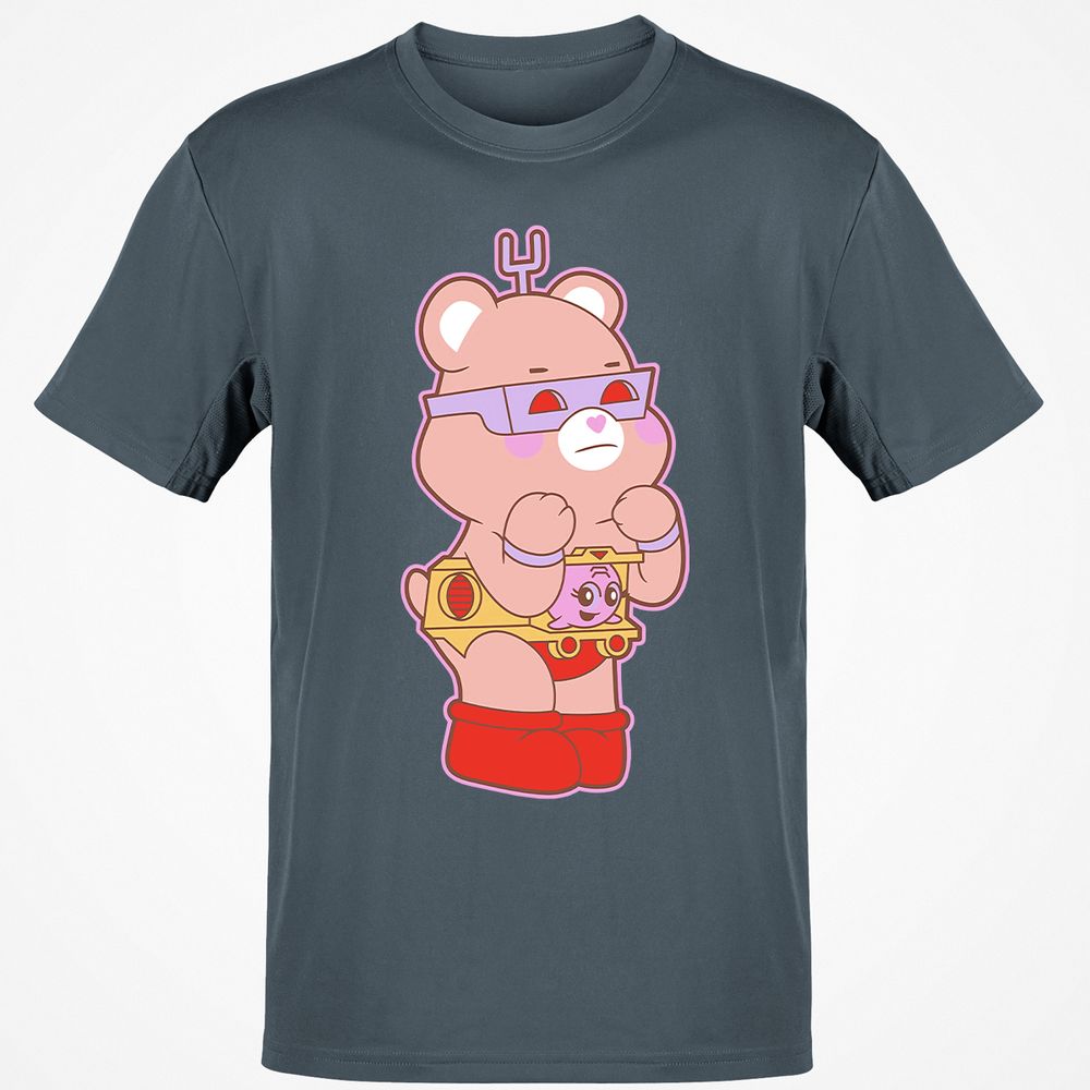 Classic Unisex T-Shirt - YG6AJ8DQ - Charcoal - 3
