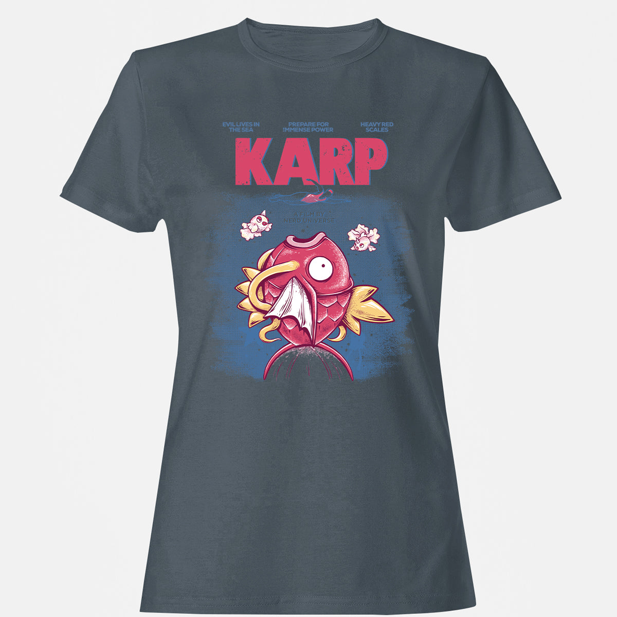 Women's T-Shirt - X1GQ6EQM - Charcoal - 3