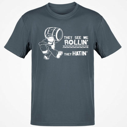 Classic Unisex T-Shirt - ZXFB33GD - Charcoal - 3