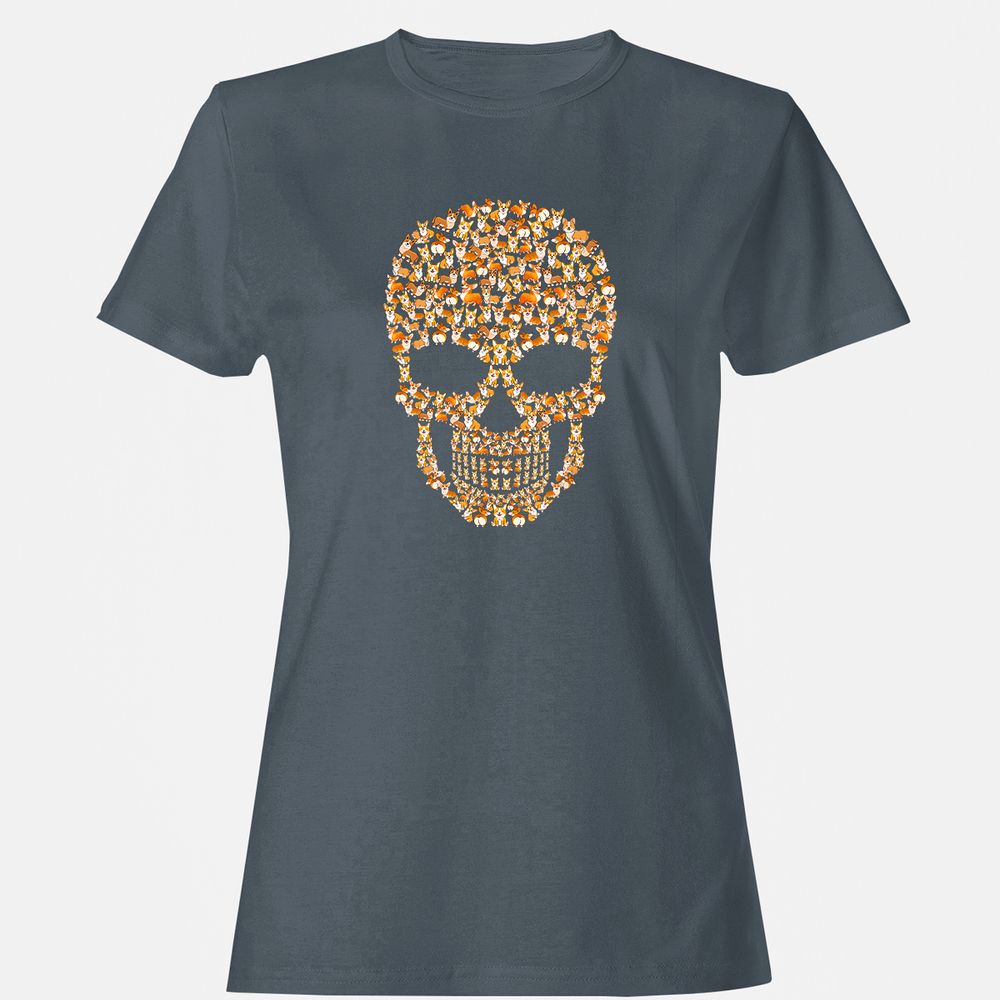 Women's T-Shirt - T7EZFMGA - Charcoal - 3