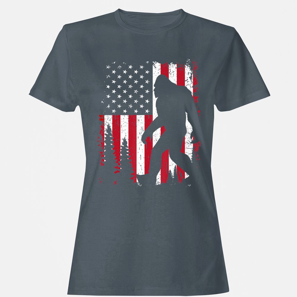 Women's T-Shirt - W4QFYJDD - Charcoal - 3