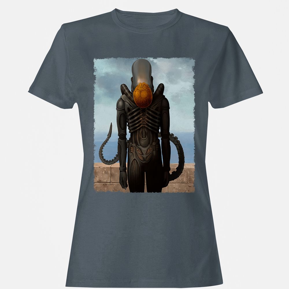 Women's T-Shirt - D6FLEFAQ - Charcoal - 3