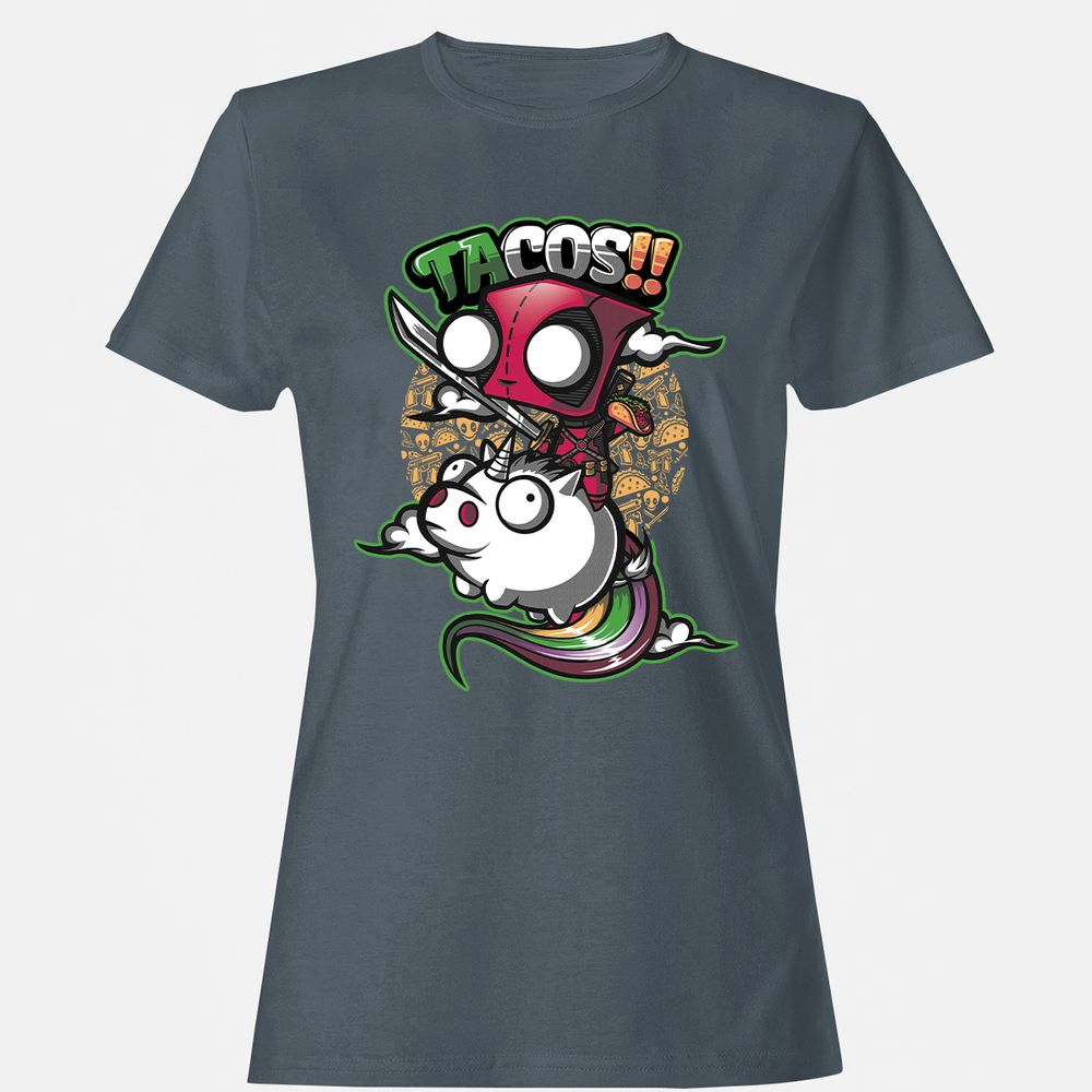 Women's T-Shirt - 6G4L61BW - Charcoal - 3
