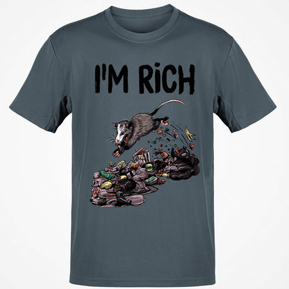 Classic Unisex T-Shirt - CRDCDZY1 - Charcoal - 3