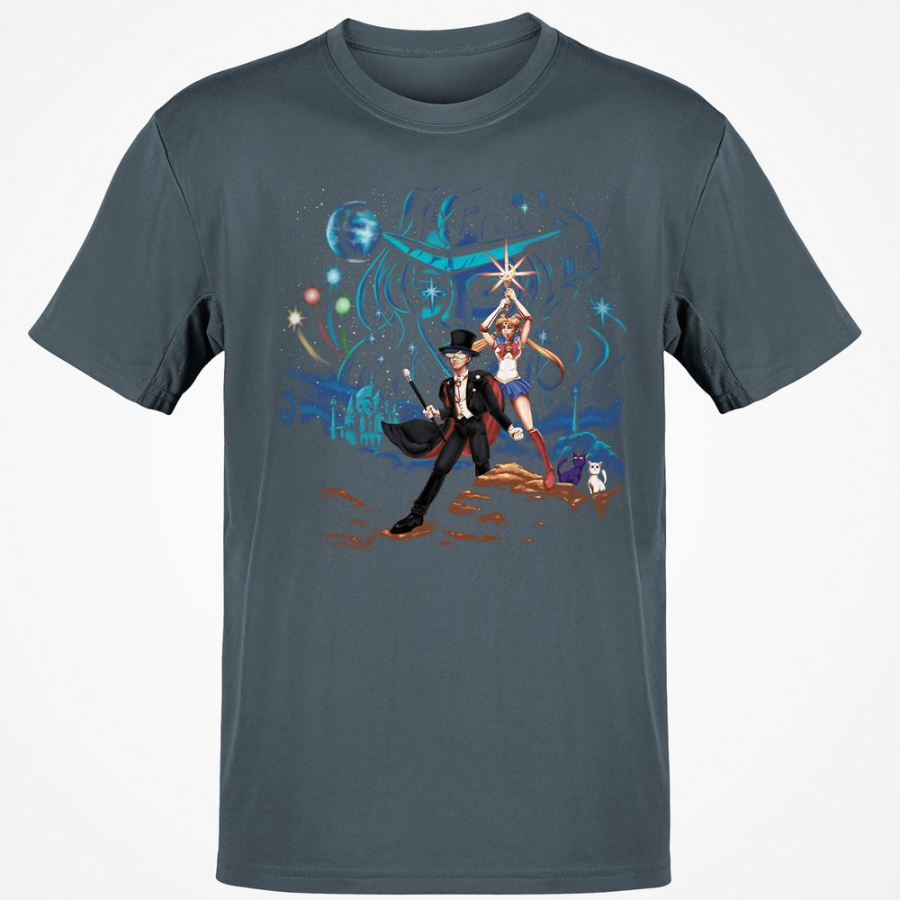 Classic Unisex T-Shirt - S7GV1U5P - Charcoal - 3