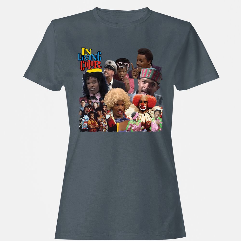 Women's T-Shirt - CZFL72FD - Charcoal - 3